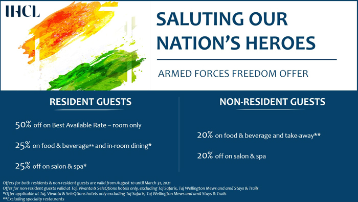 IHCL Freedom Offer