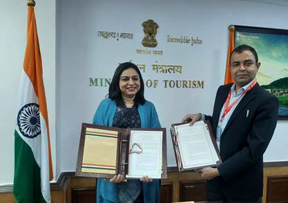 MoU Signed between Ministry of Tourism and Alliance Air Aviation Limited on Cooperation for Promotion & Marketing of Domestic Indian Tourism