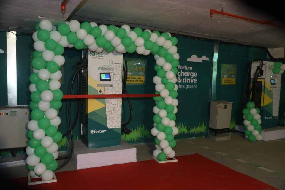 Fortum Charge & Drive India Commissions 50 points public EV-charging Hub in Bengaluru