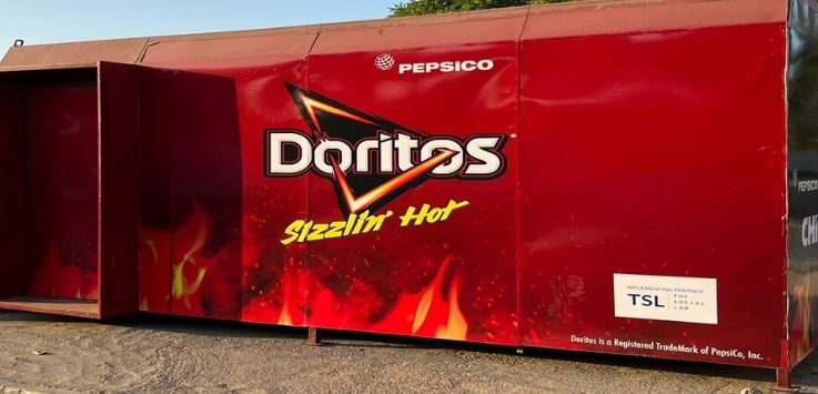 DORITOS HEAT PODS PROVIDE WARMTH AND SHELTER
