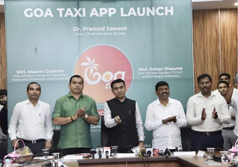 'Goa Taxi App'