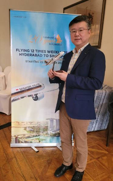 Sy Yen Chen, General Manager, India- Singapore Airlines
